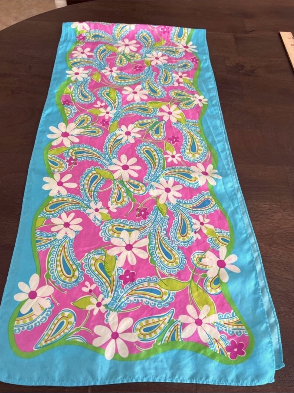 Lily Pulitzer Vibrant Floral Scarf